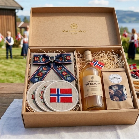Gaveeske: "17. mai-feiring"