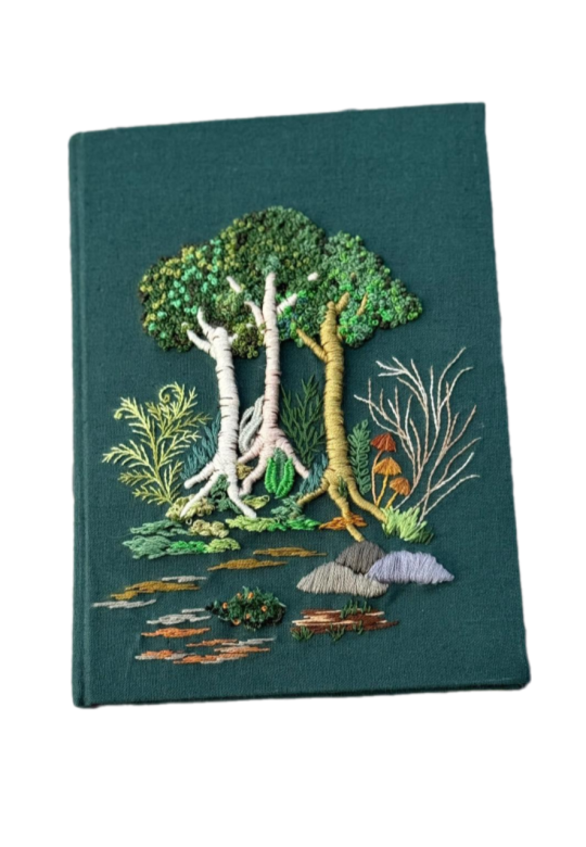 Brodert notatbok