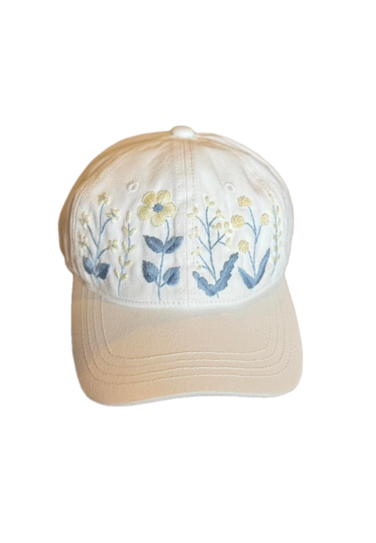 Håndbrodert lue/hatt
